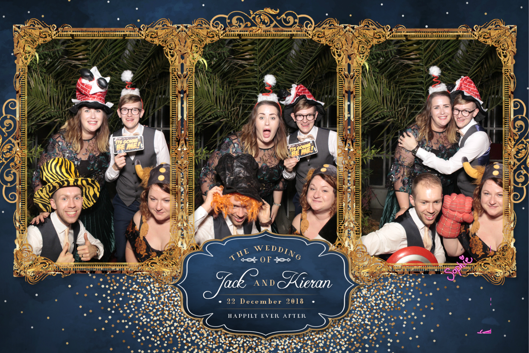 Jack and Kieran's Wedding | View more photos from the event at gallery.myphotoboothexperience.co.uk/u/MyPhotoBoothExperienceLtd/Jack-and-Kierans-Wedding